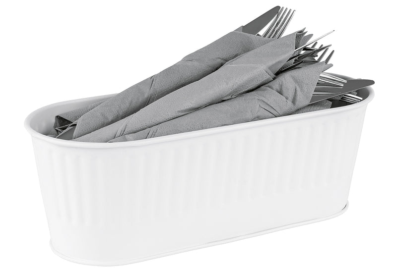 APS Besteck-/Allzweckkorb 29,5x12cm weiß