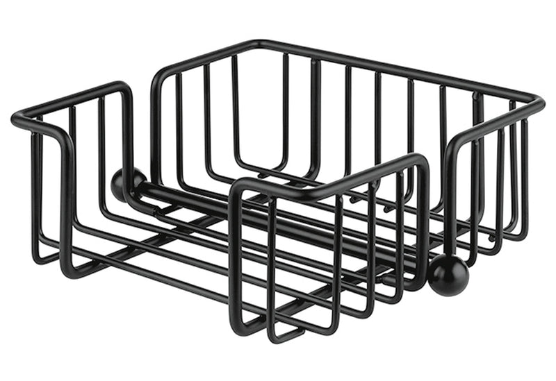 APS Serviettenhalter Metall Urban schwarz 19x19cm