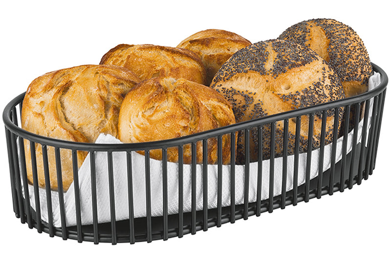 APS Korb Urban Metall 29x16x7cm schwarz