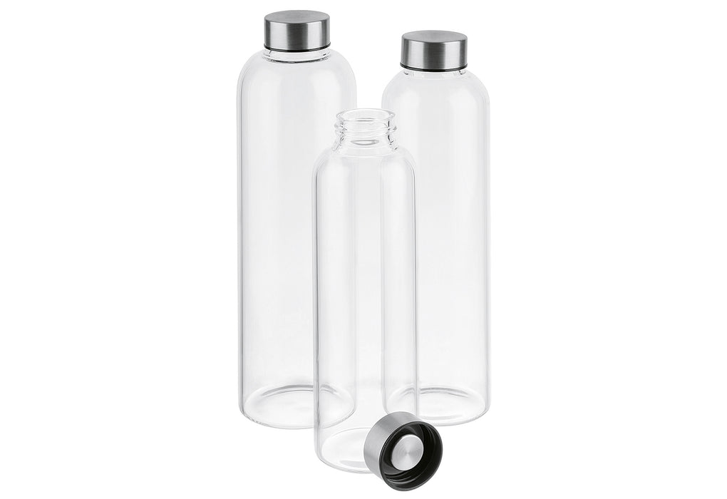 APS Trinkflasche Glas/18/8 0,75l Ø7cm H26,5cm