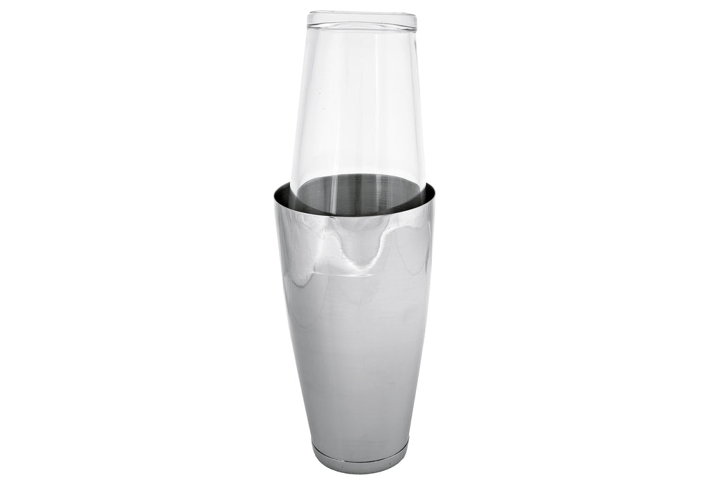 APS Boston Shaker Edelstahlbecher 700ml+Glas 400ml