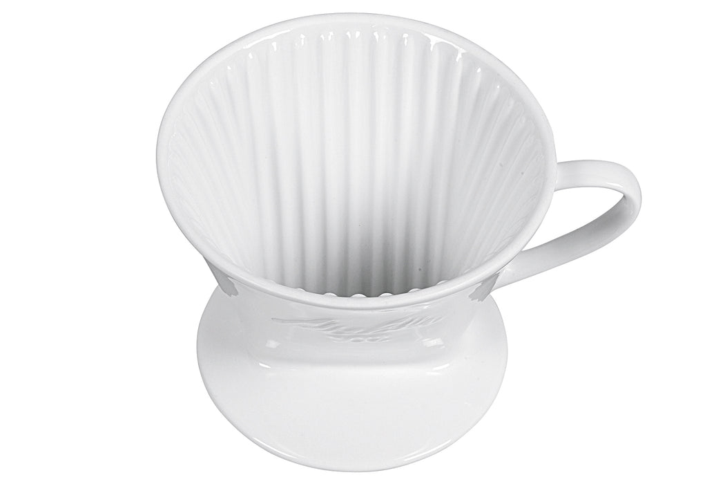 FRIESLAND Kaffeefilter Porzellan Größe 102 1-Loch weiß