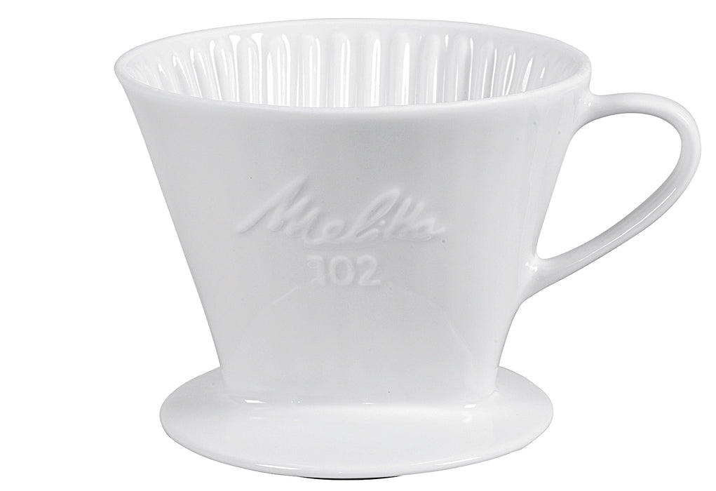 FRIESLAND Kaffeefilter Porzellan Größe 102 1-Loch weiß