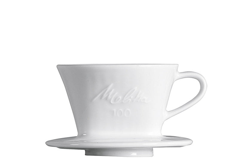 FRIESLAND Kaffeefilter Porzellan Größe 100 1-Loch weiß