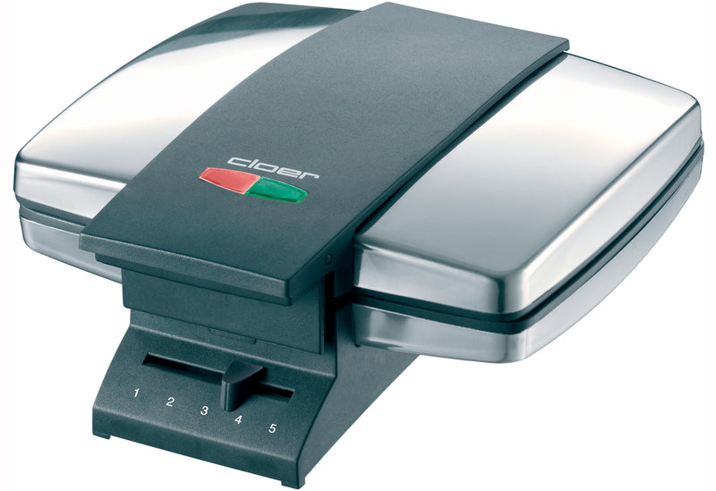 CLOER Waffelautomat 1445 930Watt schwarz/Edelstahl