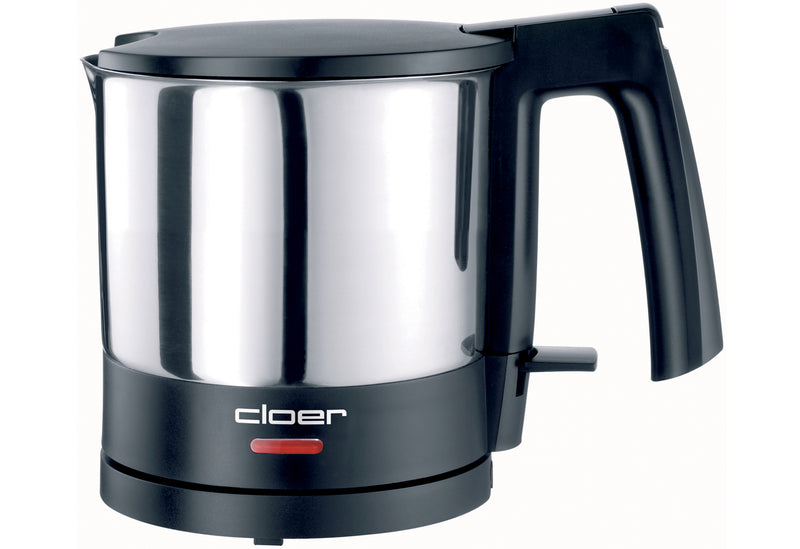 CLOER Wasserkocher 4720 1l 1800Watt schwarz/Edelstahl