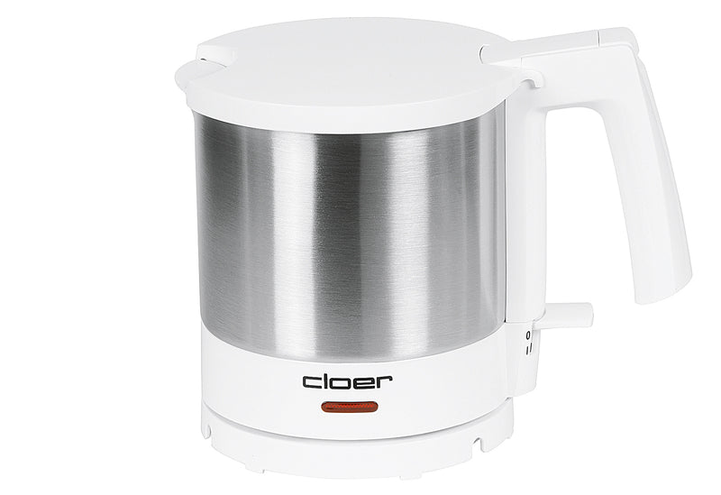 CLOER Wasserkocher 4721 1l 1800Watt weiß/Edelstahl