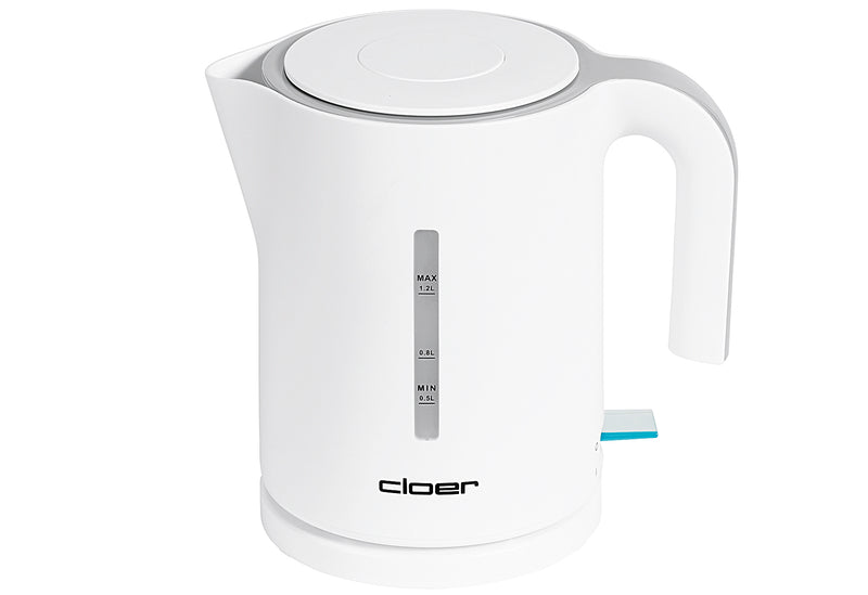 CLOER Wasserkocher 4121 1,2l 1850Watt weiß