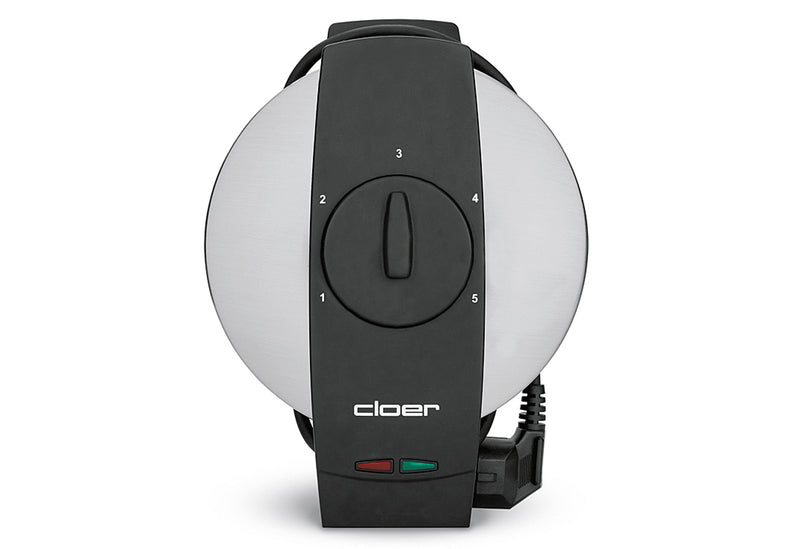 CLOER Waffelautomat 1639SR 930Watt Edelstahl matt