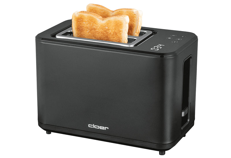 CLOER Toaster 3930 2-Scheiben digital schwarz