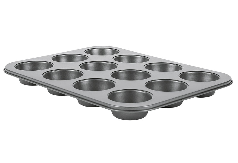 Muffinform für 12 Stück grau