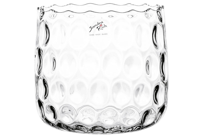 SANDRA RICH Glas Vase Galaxie 17,5 H 16cm