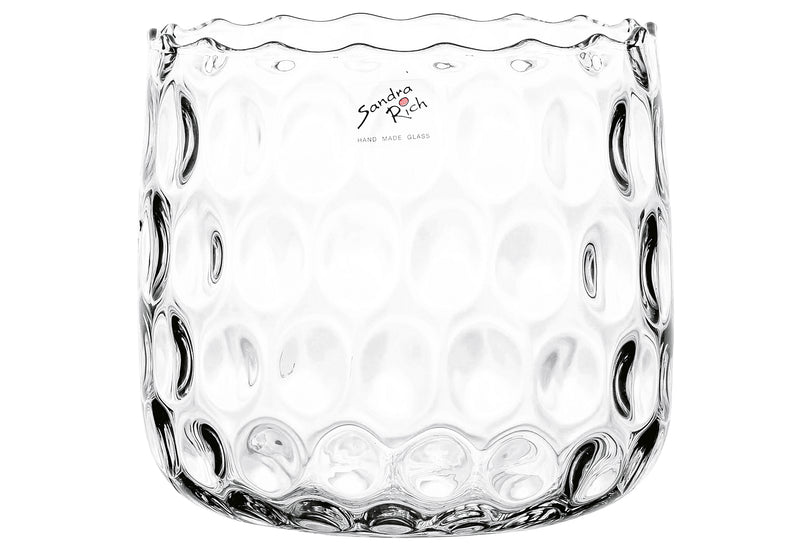 SANDRA RICH Glas Vase Galaxie 17,5 H 16cm