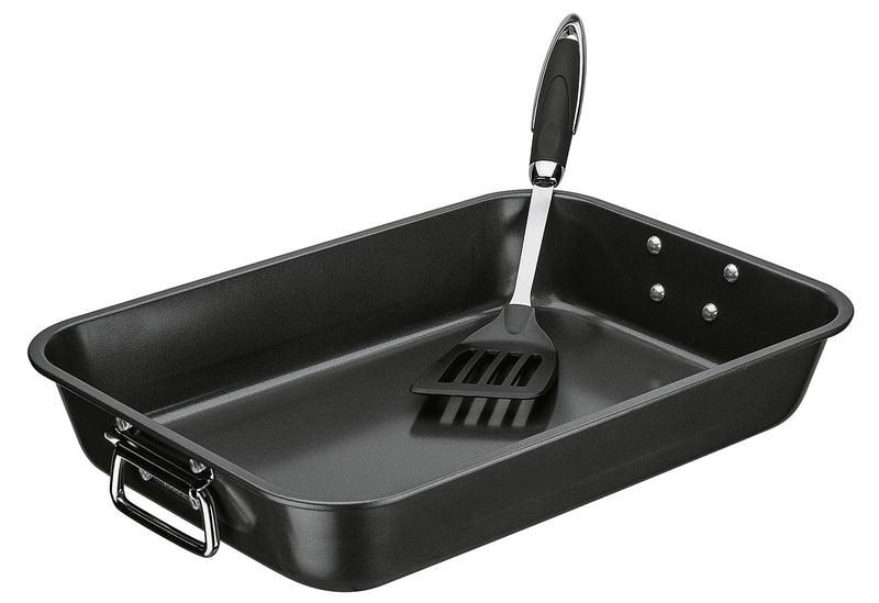 GSW Auflaufform 40x28,5x7cm mit Pfannenwender