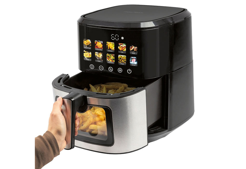 PROFI COOK Heißluft-Fritteuse PC-FR 1286 H 6,5l 1700W  Edelstahl/schwarz