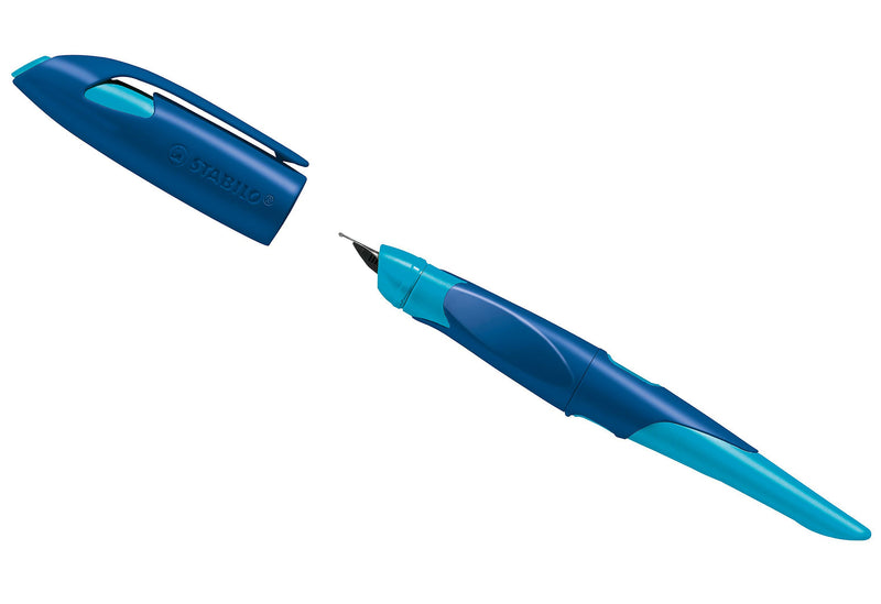 STABILO Füllhalter EASYbirdy Rechtshänder Feder A mitternachtsblau/azur