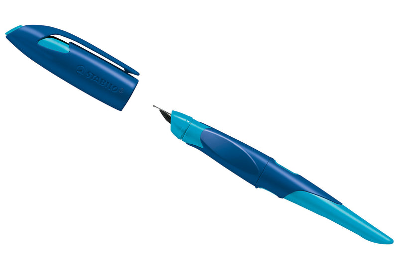 STABILO Füllhalter EASYbirdy Rechtshänder Feder A mitternachtsblau/azur