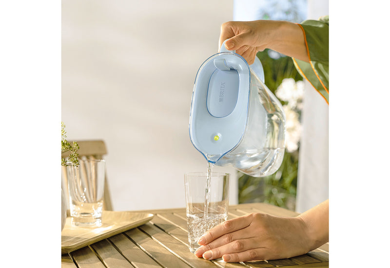 BRITA Wasserfilter Style eco gletscherblau