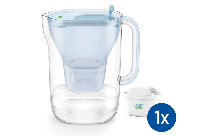 BRITA Wasserfilter Style eco gletscherblau