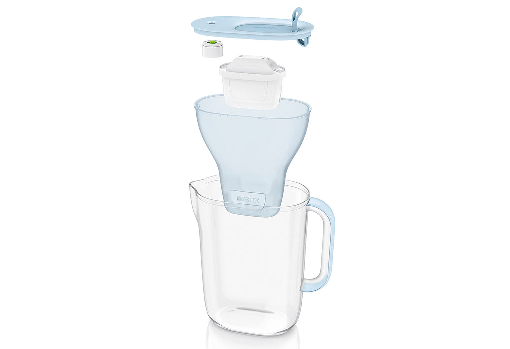 BRITA Wasserfilter Style eco gletscherblau