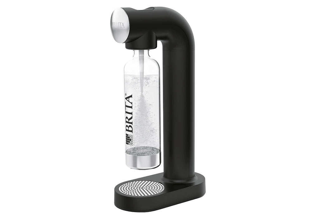 BRITA Wassersprudler inkl. PET-Flasche u. CO2-Zylinder schwarz