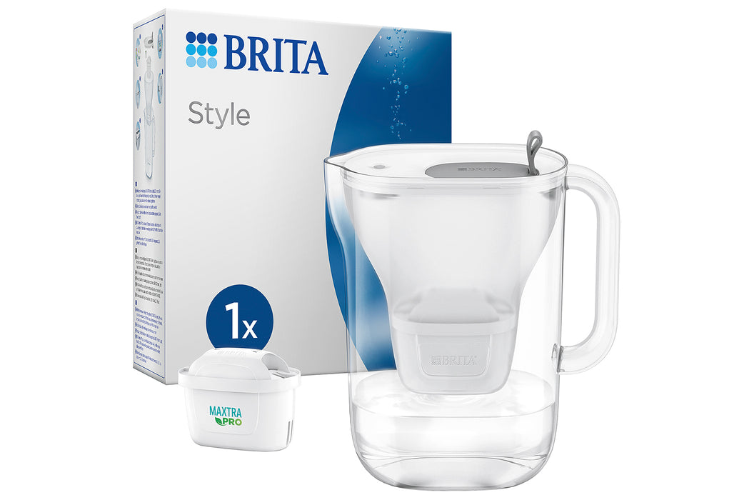 BRITA Wasserfilter Style hellgrau