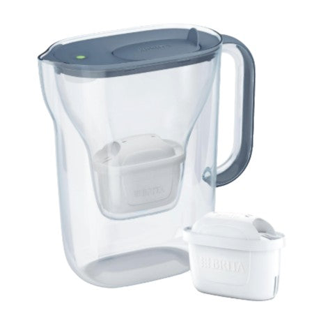 BRITA Wasserfilter Style essential steinblau inkl. 1 MxPRO AiO