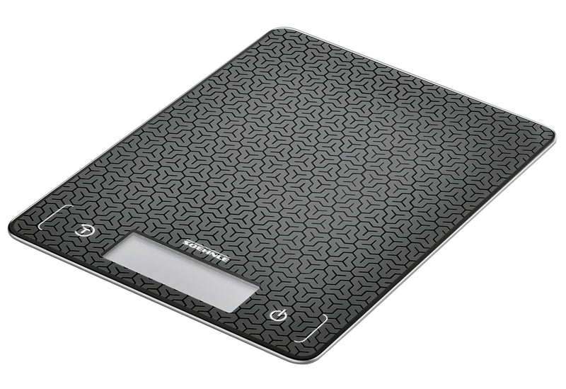 SOEHNLE Küchenwaage Page Comfort Mosaic digital 10kg Tragkraft schwarz