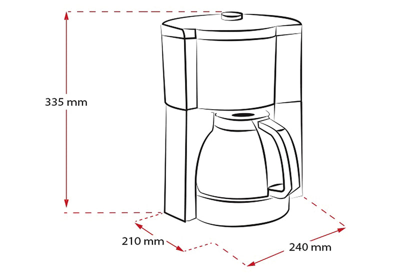 MELITTA Kaffeeautomat Look V Perfection 1025-05 weiss