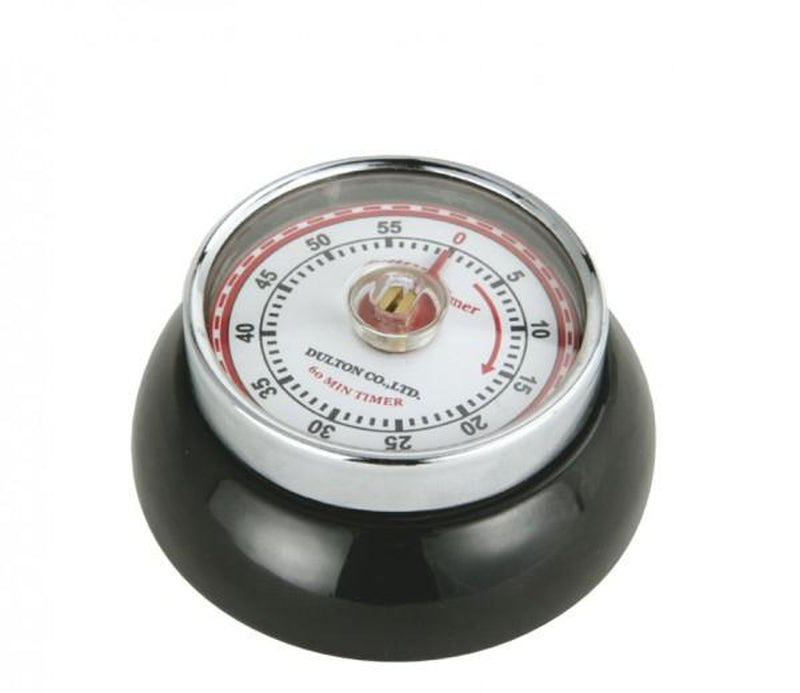 ZASSENHAUS Kurzzeitmesser Retro-Look 3cm Ø7cm schwarz