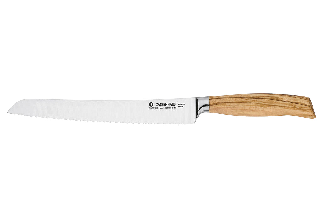 ZASSENHAUS Brotmesser 22cm Olive