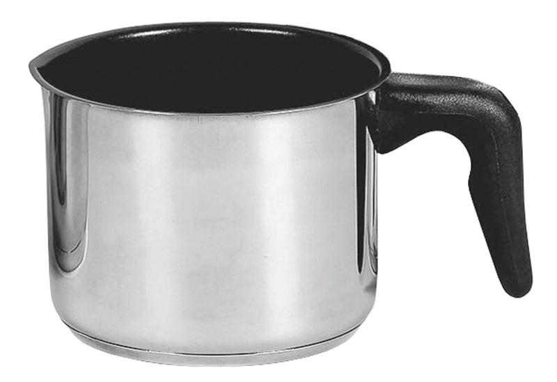 KARL KRÜGER Milchtopf mit Ausguss innen antihaftversiegelt 1,6 l Ø14cm Edelstahl
