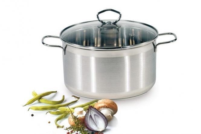 KARL KRÜGER Fleischtopf Manhattan 5,5 l Ø24cm Edelstahl