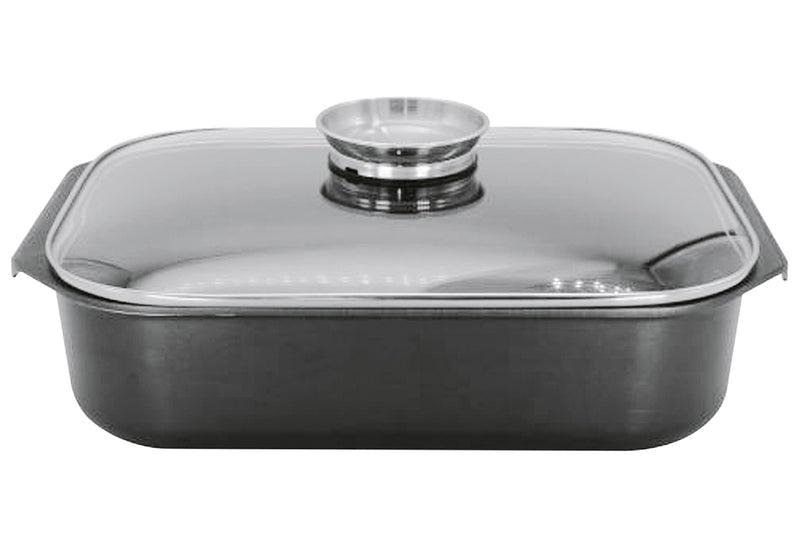 KARL KRÜGER Aromabräter mit Glasdeckel Delta 34,5x24x9cm 5,5l