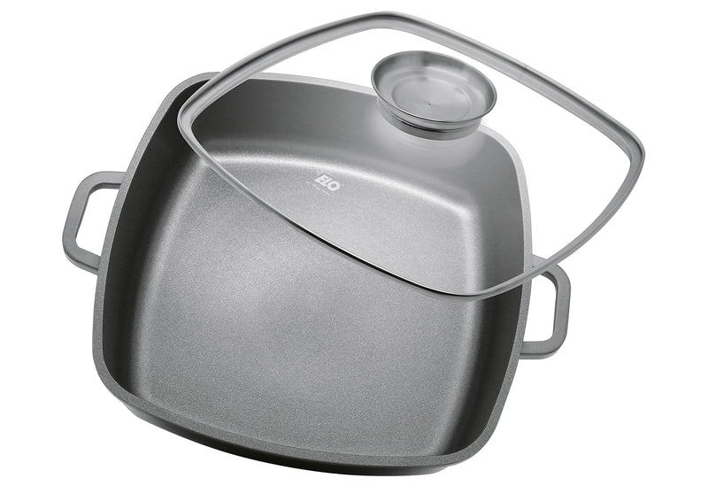 ELO Servierpfanne Alucast Elo Dur Select 28x28cm mit Deckel
