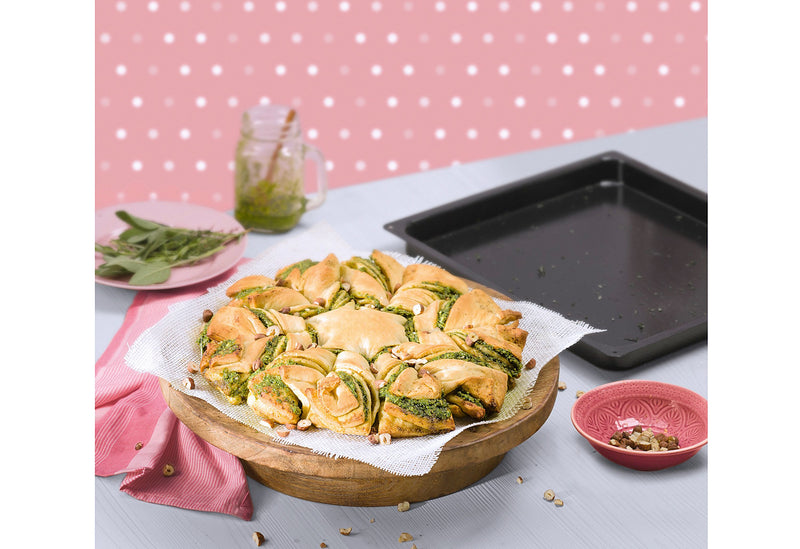 KAISER Backblech Cuisine Line 39,5x36,5x3cm emailliert schwarz