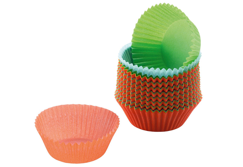 KAISER Papierbackförmchen Muffin Ø7cm farbig sortiert 150er Pack