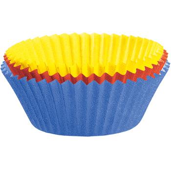 KAISER Papierbackförmchen Mini-Muffin Ø4,5cm farbig sortiert 150er Pack
