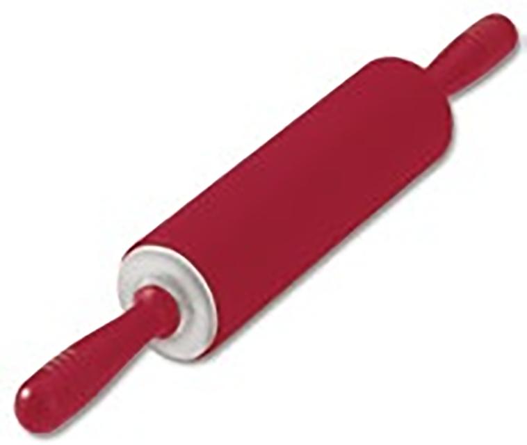 KAISER Teigrolle Flex Red 25cm Ø6,8cm rot