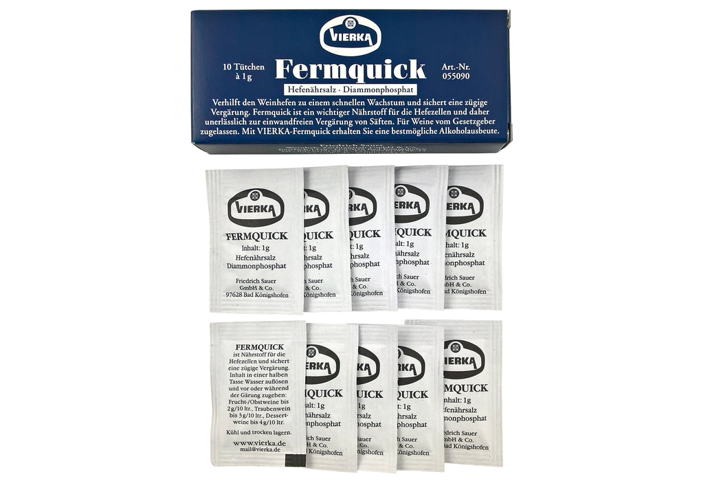 VIERKA Fermquick Tütchen 1 g 10er Pack