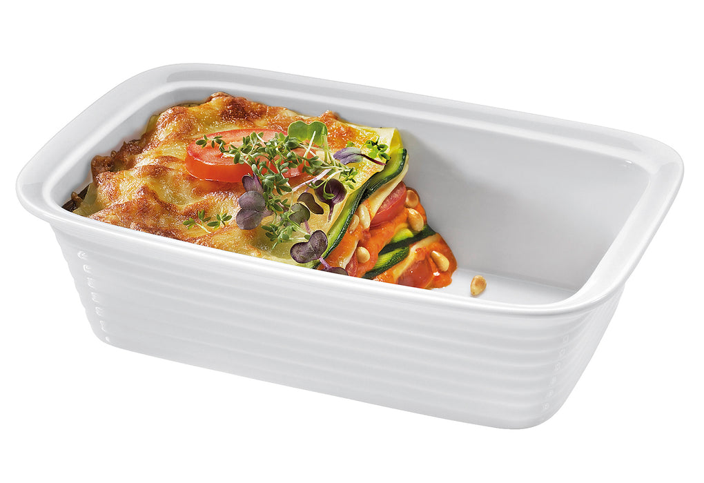 KÜCHENPROFI Lasagneform Burgund extra hoch 38cm