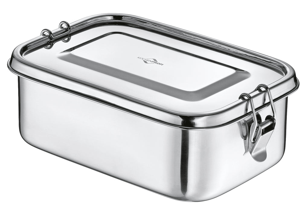 KÜCHENPROFI Lunchbox CLASSIC Edelstahl groß 22,5x15x 7,5cm