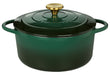 KÜCHENPROFI Bratentopf Provence rund 24cm racing green