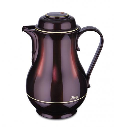 ROTPUNKT Isolierkanne Kunststoff 1,2 l black cherry