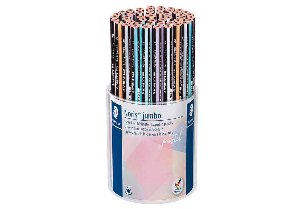 STAEDTLER Bleistift Noris Jumbo Pastell FSC 100% 48 Stück