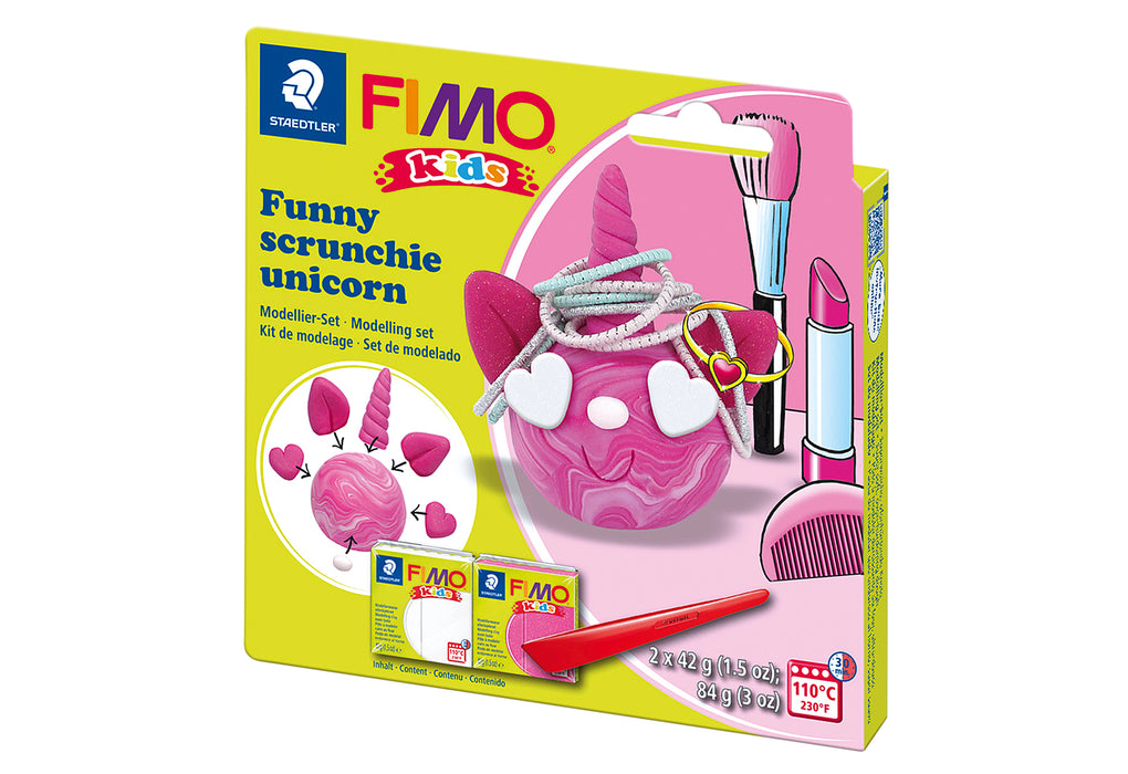 STAEDTLER Modelliermasse Fimo kids funny kits unicorn 4er SZ