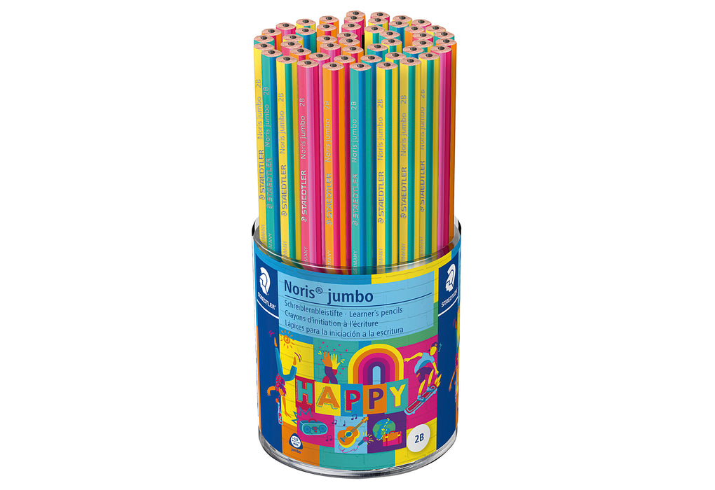 STAEDTLER Bleistift Jumbo 2B Happy FSC 48Stück