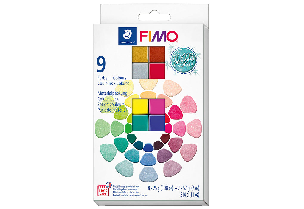 STAEDTLER Modelliermasse Fimo effect pearls Mixing Mica 10St