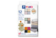 STAEDTLER Modelliermasse Fimo effect Boho Colours 12St