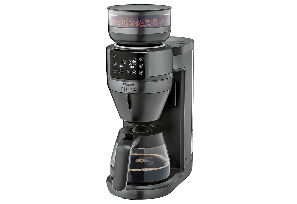 SEVERIN KA 4849 Kaffeeautomat Filka Glaskanne black Limited Edition